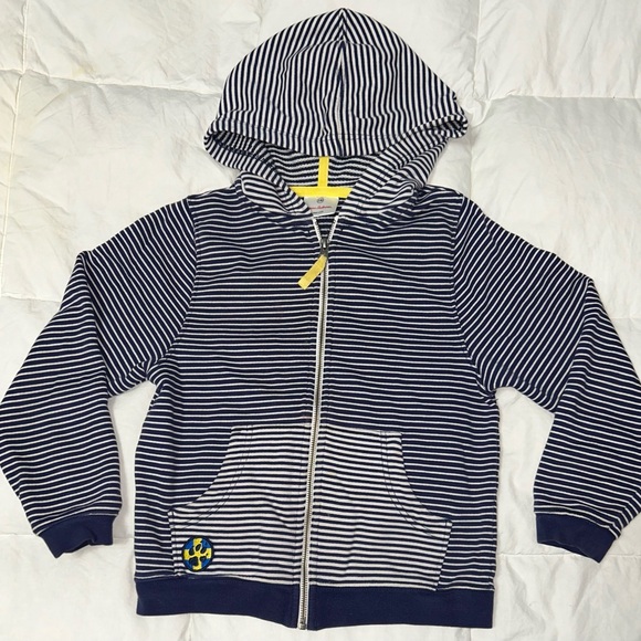 Hanna Andersson Other - Hanna Andersson zip hoodie sz 130/8 EUC smoke free home
